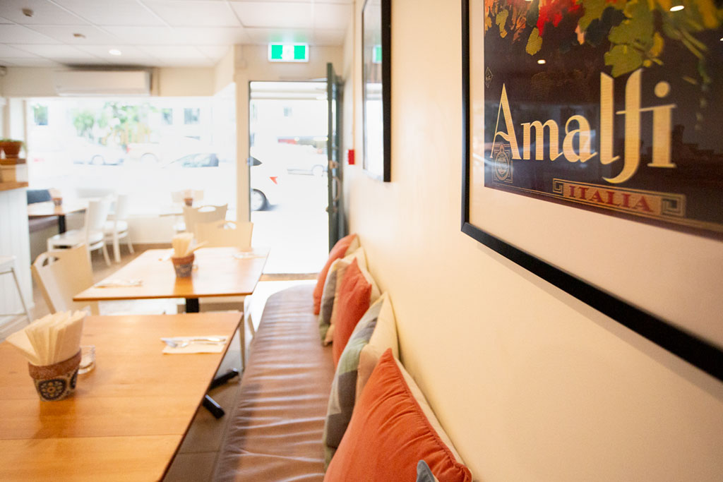 Our cosy and comfortable Italian restaurant.